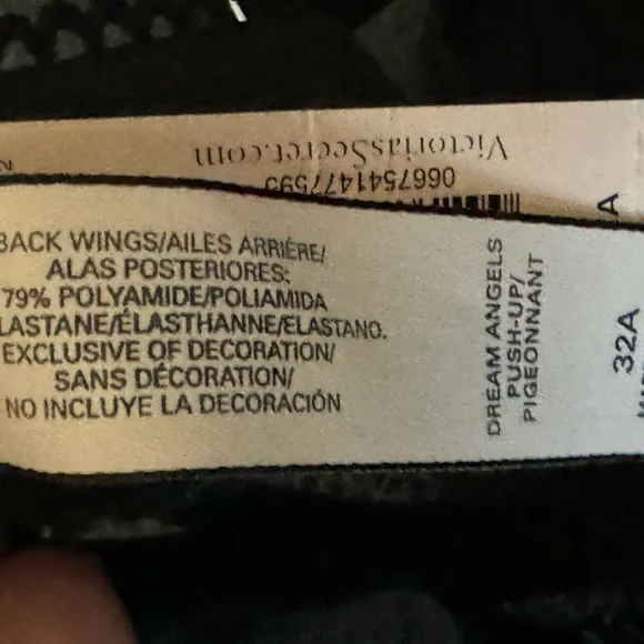 New Victoria’s Secret Dream Angels Push-Up Bra 32A - Picture 5 of 6